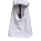 White Cotton DG Logo Plaque Baseball Balaclava Hat