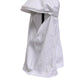White Cotton DG Logo Plaque Baseball Balaclava Hat