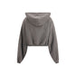 Cropped zip-up Hoodie