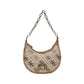 Beige Polyester Handbag