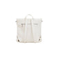 White Polyethylene Backpack