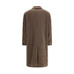 Brown Viscose Coat