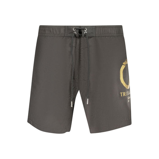 Black Polyester Swimwear