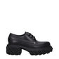 Black Leather Oxfords And Derbies