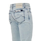 Blue Cotton Skinny Jean