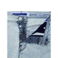 Blue Cotton Skinny Jean