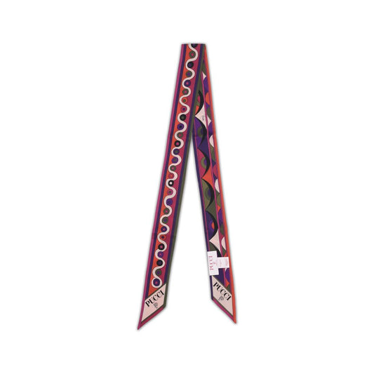 Printed silk Scarf