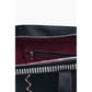Black Polyethylene Women Handbag