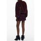 Red Polyester Women Jacket