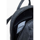 Gray Polyester Women Backpack