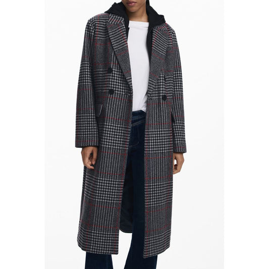 Gray Wool Women Coat