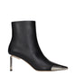 Black Leather Ankle Boots