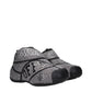 Black Cotton Sneakers