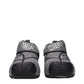 Black Cotton Sneakers