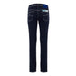 Blue Cotton Skinny Jeans