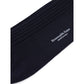 Navy Blue Wool Sock
