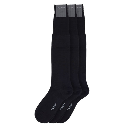 Black Wool Sock