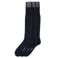 Navy Blue Wool Sock