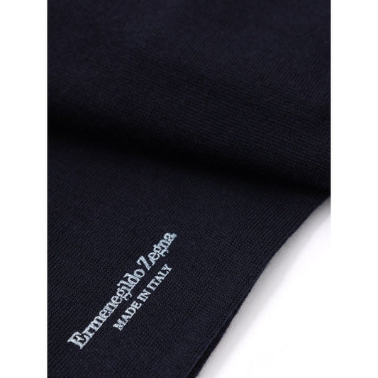 Blue Wool Sock