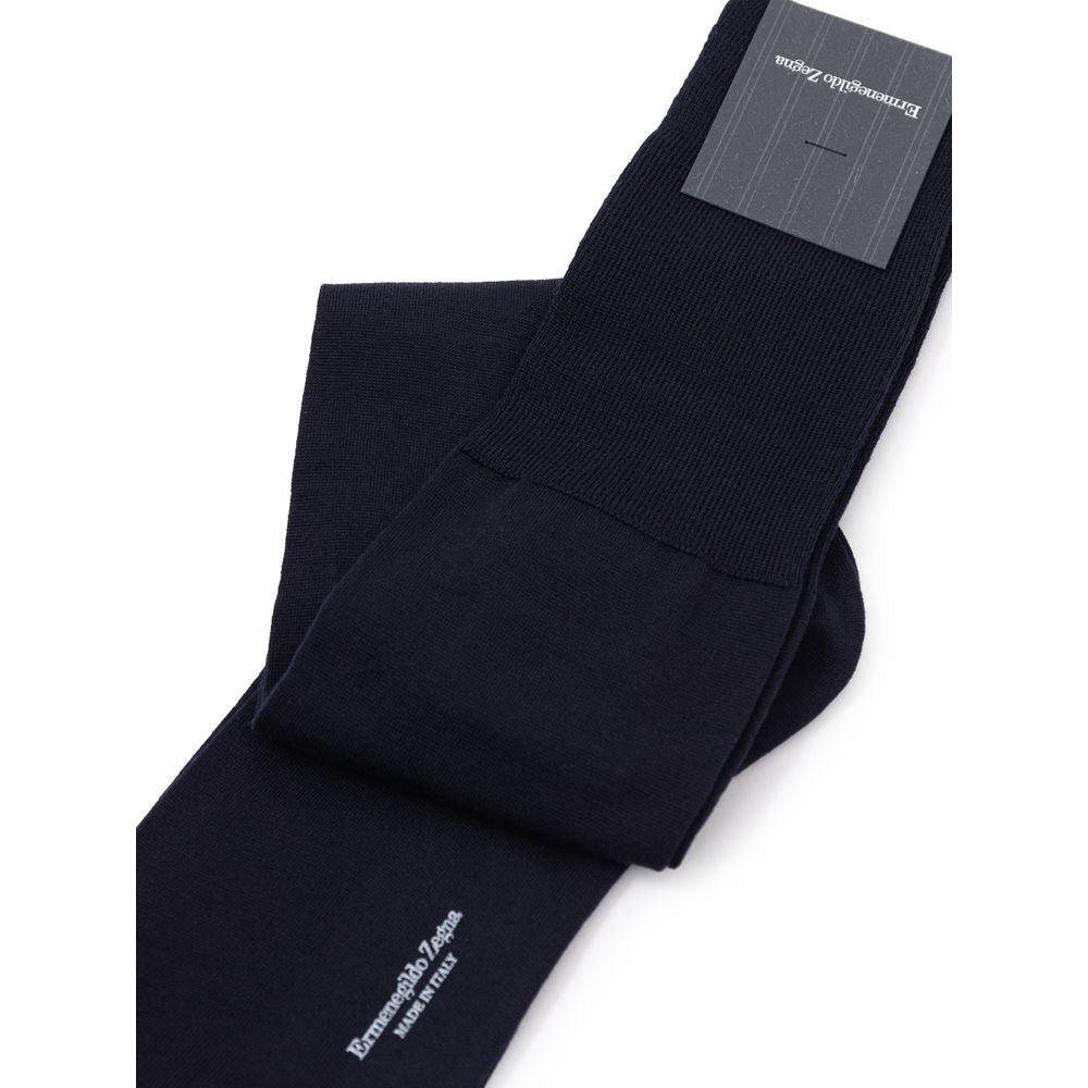 Blue Wool Sock