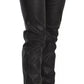 Black Washed Low Waist Regular Leg Denim Pants