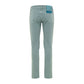 Green Cotton Skinny Jean