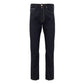 Blue Polyester Tapered Jean