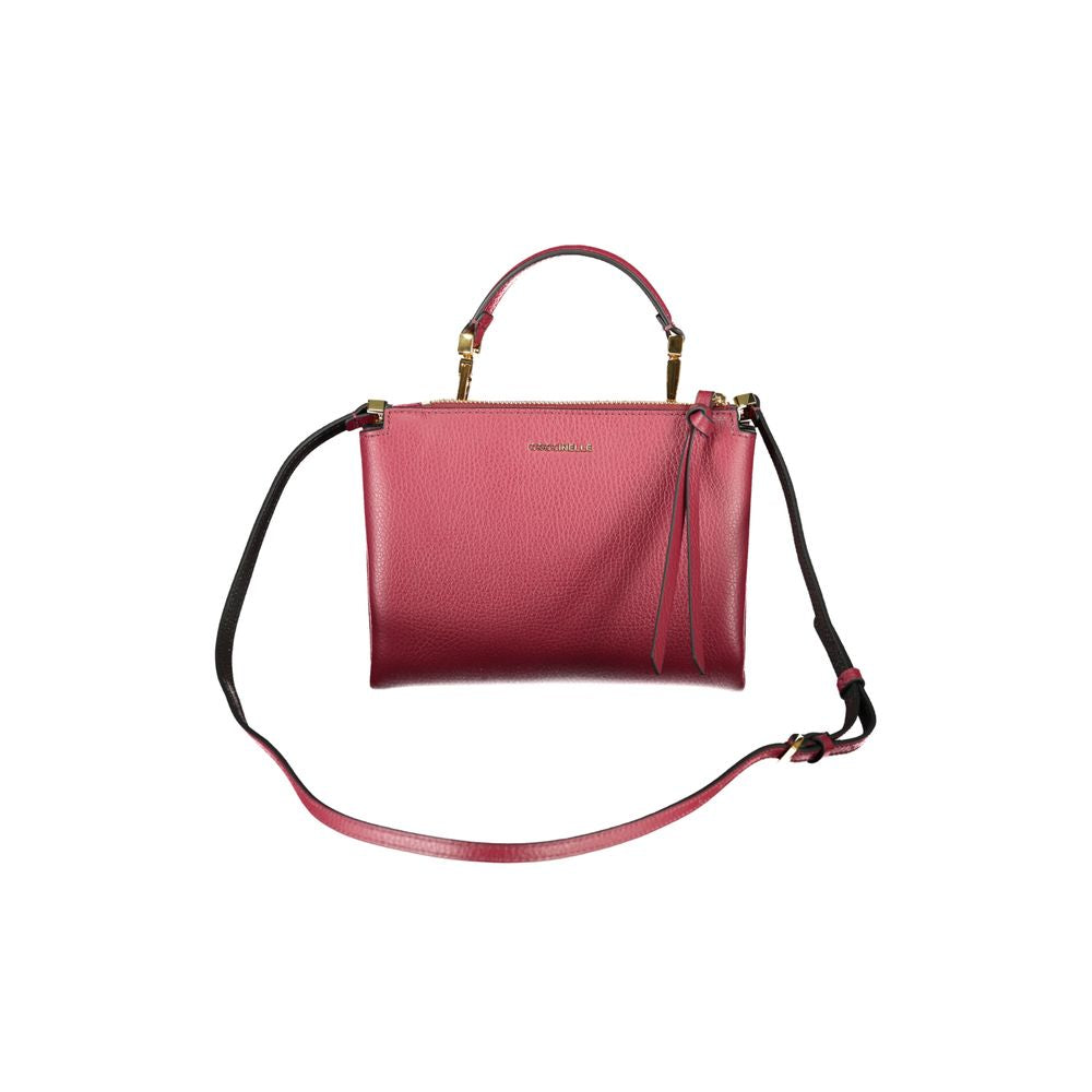 Purple Leather Handbag