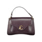 Purple Leather Handbag