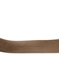Black Leather Classic Metal Oval Buckle Belt