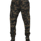 Multicolor Camouflage Cotton Men Jogger Pants