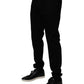 Black Cotton Stretch Skinny Men Denim Jeans