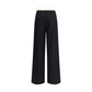 Sartorial high-waisted pinstripe wool-blend Trousers