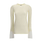 Nora Jumper with buttoned Shirt cuffs