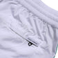 White Logo Polyester Men Beachwear Swimwear