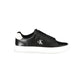 Black Leather Men Sneaker