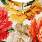 Multicolor Floral Print Viscose Sheath Dress