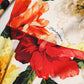 Multicolor Floral Print Viscose Sheath Dress