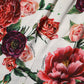 Multicolor Floral Print Viscose Sheath Dress