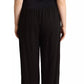 Black Lyocell Strapless Straight Trouser Jumpsuit