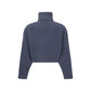 Blue Cashmere Turtleneck