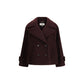 Oversized Double-Breasted Coat