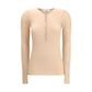 Merino Wool Henley Sweater