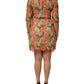 Multicolor Floral Embroidery Aline Mini Dress