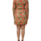 Multicolor Floral Embroidery Aline Mini Dress