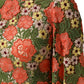 Multicolor Floral Embroidery Aline Mini Dress