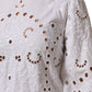White Cut Out A-line Sheath Mini Dress