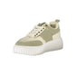 Green Polyester Women Sneaker