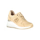 Beige Polyester Women Sneaker