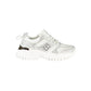 White Polyester Women Sneaker